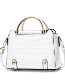 Crocodile pattern handbag Small woman Time versatile mesengers simple ladies shoulder bag