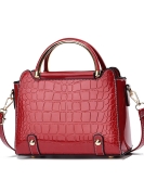 Crocodile pattern handbag Small woman Time versatile mesengers simple ladies shoulder bag