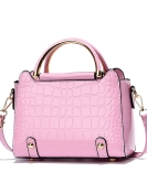 Crocodile pattern handbag Small woman Time versatile mesengers simple ladies shoulder bag