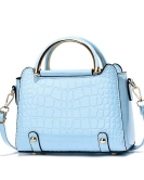 Crocodile pattern handbag Small woman Time versatile mesengers simple ladies shoulder bag