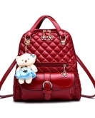 Fashion Linding Backpack Personalized Personalized Vilewood Embroidered Bear Bag