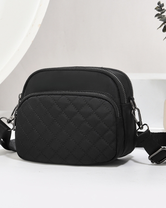 Linding bag women's casual shoulder mesengers light nylon wild middle -aged mother bag women's bag