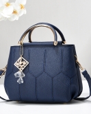 Women's bags Fashionable handbag Ms. Embroidery Line Shoulder Body Bag Tide