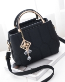 Women's bags Fashionable handbag Ms. Embroidery Line Shoulder Body Bag Tide