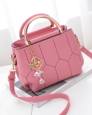 Women's bags Fashionable handbag Ms. Embroidery Line Shoulder Body Bag Tide