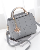 Women's bags Fashionable handbag Ms. Embroidery Line Shoulder Body Bag Tide