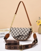 Bag Female Fashion Crescent Bags Crossbody Bag Get Girlfriend's Better -colored Shoulder Bag Middle School Student Small Bag