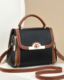 Women's bag tide spring and summer personalized contrasting shoulder shoulder messenger handbag