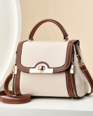 Women's bag tide spring and summer personalized contrasting shoulder shoulder messenger handbag