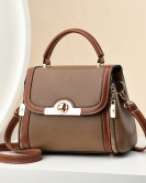 Women's bag tide spring and summer personalized contrasting shoulder shoulder messenger handbag