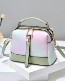 Spring and summer gradient small bag women's fashion texture texture shoulder mesengers bag