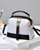 Spring and summer gradient small bag women's fashion texture texture shoulder mesengers bag