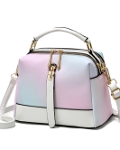 Spring and summer gradient small bag women's fashion texture texture shoulder mesengers bag