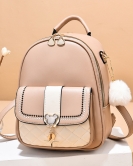 Backpack Women's Bags Casual Fashion Skin Poor Backpack Color Color Large Capacity Travel Bag