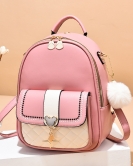 Backpack Women's Bags Casual Fashion Skin Poor Backpack Color Color Large Capacity Travel Bag