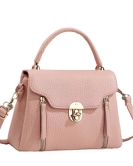 Women's bag Macaron laptop fashion locks shoulder -shoulder messenger bag flip cover small bag