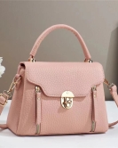 Women's bag Macaron laptop fashion locks shoulder -shoulder messenger bag flip cover small bag