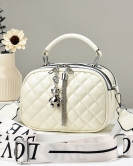 Women's bags in autumn, novice buns, women's versatile messenger bag, Xiaoxiang Ling grid chain bag