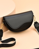 Light luxury female bag in autumn and winter fashion underarms saddle bags simple casual shoulder mesengers bag