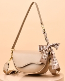 Light luxury female bag in autumn and winter fashion underarms saddle bags simple casual shoulder mesengers bag