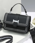 Women's bags spring fashionable handbags wide shoulder strap shoulder shoulder messenger bag