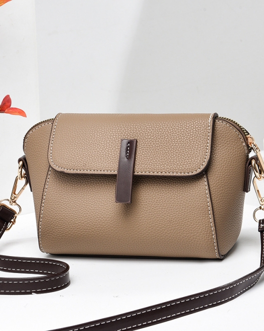 Women's bags summer high -level sense versatile fashion trend, contrasting shoulder -shoulder messenger women's bag