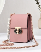 Women's bag mini mobile phone bag Fashionable women's shoulder webbing small bag tide