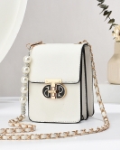 Women's bag mini mobile phone bag Fashionable women's shoulder webbing small bag tide