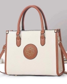 Women's bags Fashion lychee pattern ladies handbag large -capacity shoulder oblique cross -women's bag