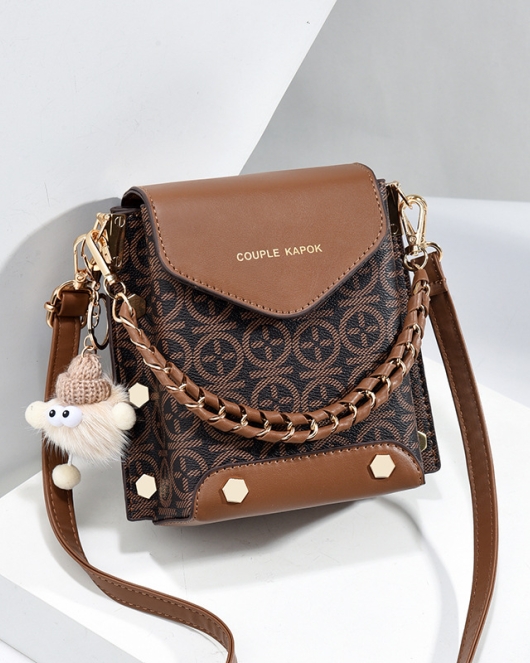 Mobile bags female printed fashionable shoulder mesengers small bag