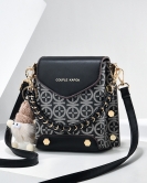 Mobile bags female printed fashionable shoulder mesengers small bag