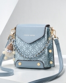 Mobile bags female printed fashionable shoulder mesengers small bag