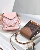 Mobile bags female printed fashionable shoulder mesengers small bag