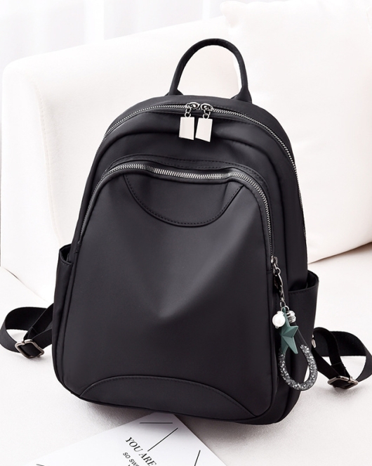 Backpack Women's Fashion Soft Leather Simple Trendy Leisure Travel Backpack