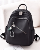 Backpack Women's Fashion Soft Leather Simple Trendy Leisure Travel Backpack