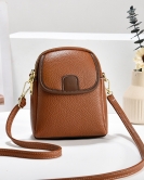 Mobile phone bag female small bag summer fashion versatile high -level high -end qi -shoulder messenger bag