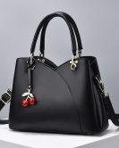 Handbag Bags Da Rong Bag Pure Color Women's Bag Mom Bag Middle -aged Fashion Ultimate Messing Bag