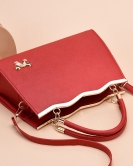 Fashion Bow Bride Book Base Bags Simple Ladies Temperature Mandarin Bag Large -capacity Shoulder Cross -Body Bag