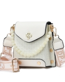 Bag women's tide mobile phone bag fashion texture, shoulder bag versatile pearl chain small bag