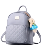 Autumn and winter backpack college leisure backpack trendy fashion lady bag puppet schoolbags