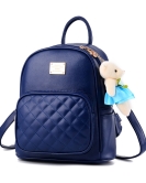 Autumn and winter backpack college leisure backpack trendy fashion lady bag puppet schoolbags