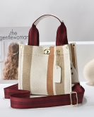 Women's bag large -capacity bags Fashion canvas Simple and versatile shoulder -shoulder women's bag