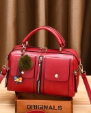 Women's bag handbags fashionable shoulder bag trendy leather pillow bag messenger bag