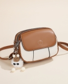 Autumn fashion contrasting hand -randable small bag trendy color matching shoulder glyph bodies