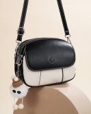 Autumn fashion contrasting hand -randable small bag trendy color matching shoulder glyph bodies