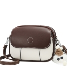 Autumn fashion contrasting hand -randable small bag trendy color matching shoulder glyph bodies