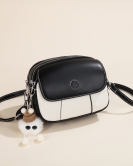 Autumn fashion contrasting hand -randable small bag trendy color matching shoulder glyph bodies