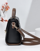 Popular small bag personalized contrasting shoulder -shoulder messenger small square bag women's bag