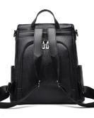 Women's bag retro backpack soft leather large capacity anti -theft bag backpack