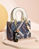 Female bag canvas bags for women's summer fashion crossbody bag popular handbags